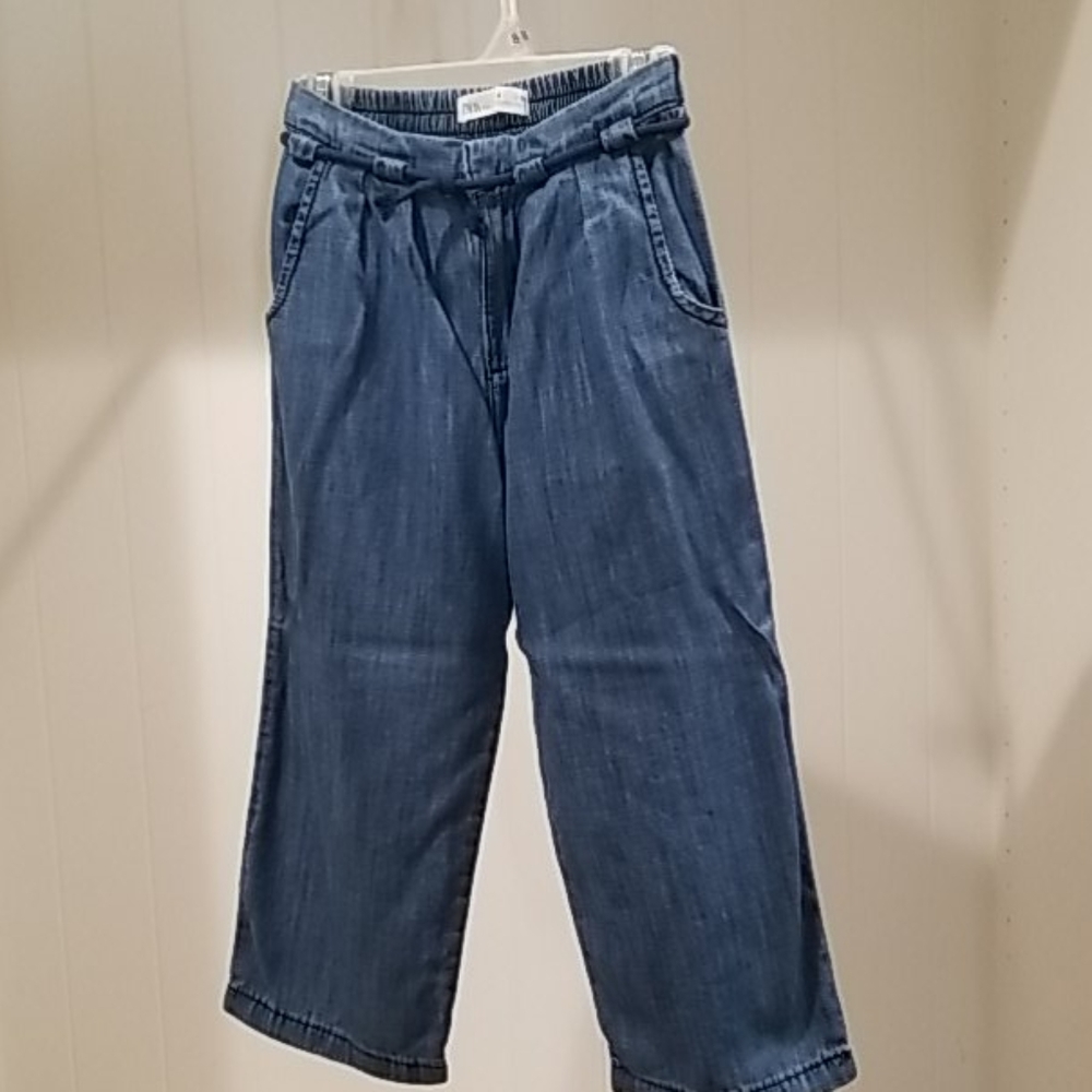 Zara Girl's Chambray Culottes
